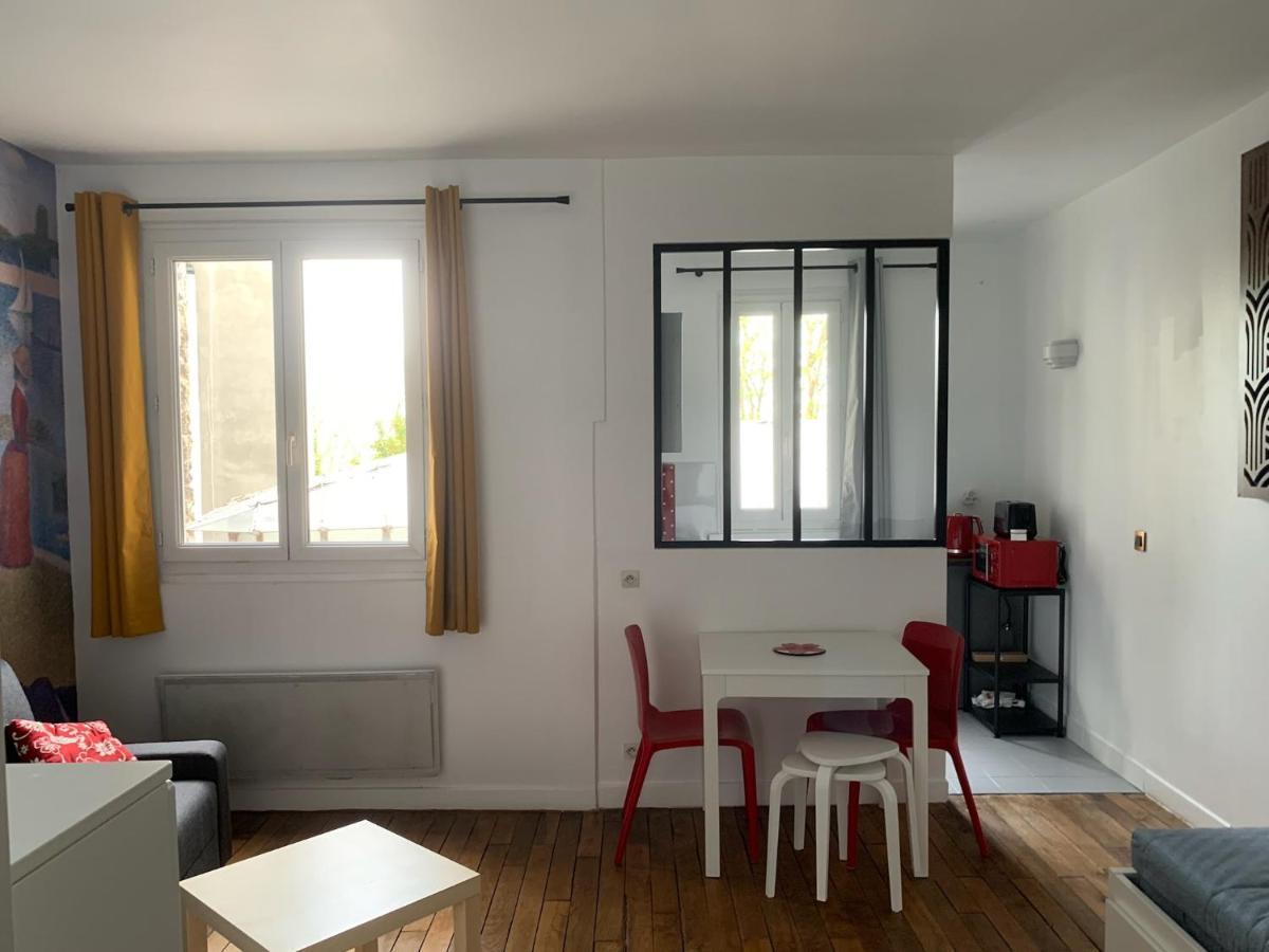 Studio Perfect For 2 Adults And 1 Kid, And Up To 2 Kids - Jourdain 20E, 25Mn To Louvre Via Line M11 Paris Exteriör bild