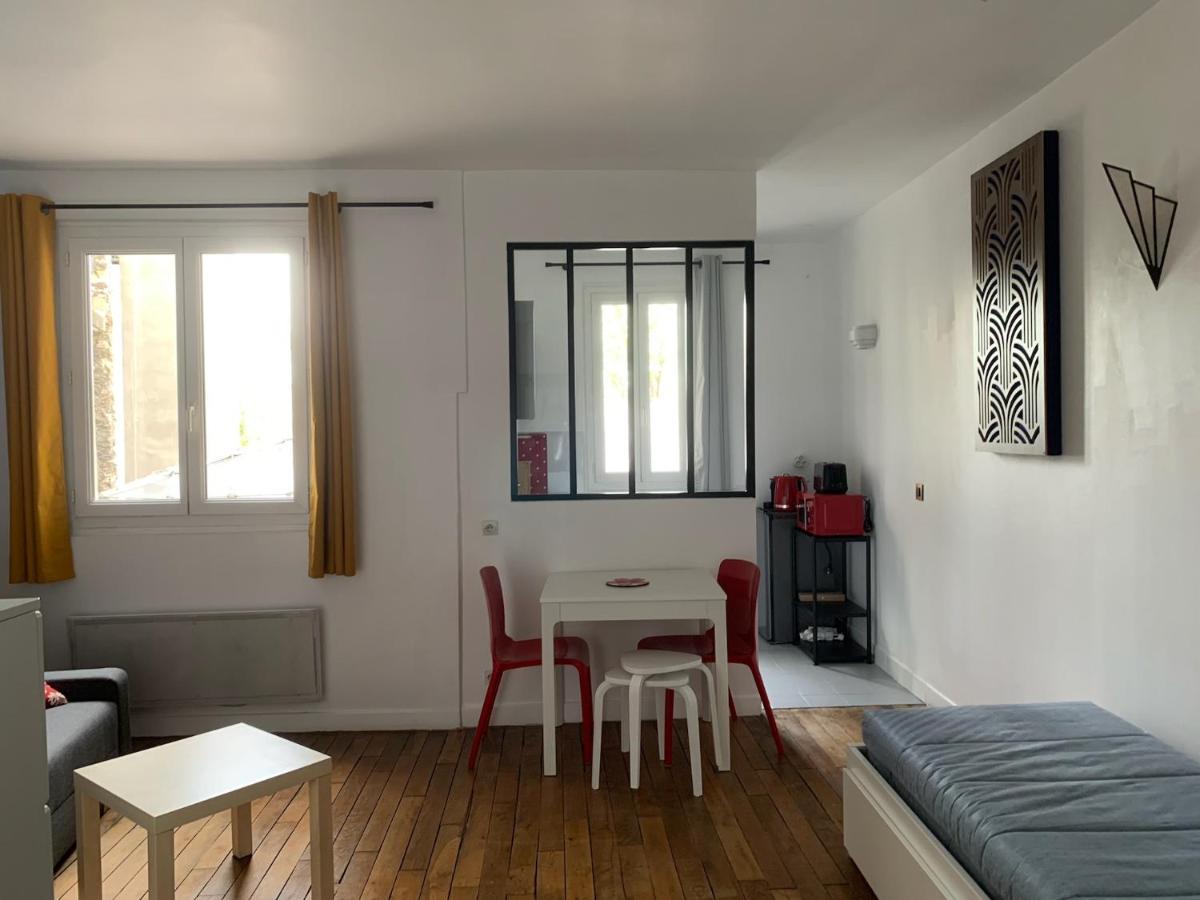 Studio Perfect For 2 Adults And 1 Kid, And Up To 2 Kids - Jourdain 20E, 25Mn To Louvre Via Line M11 Paris Exteriör bild