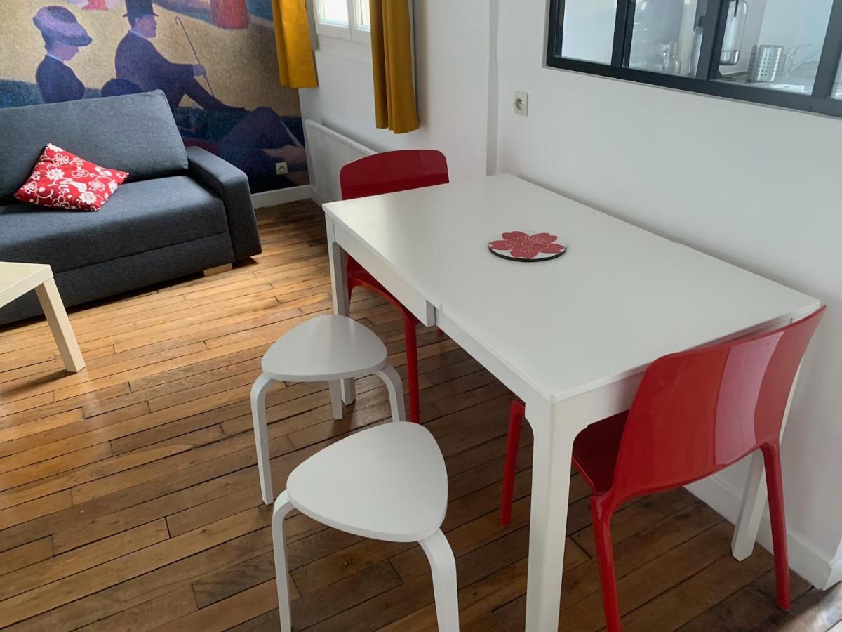 Studio Perfect For 2 Adults And 1 Kid, And Up To 2 Kids - Jourdain 20E, 25Mn To Louvre Via Line M11 Paris Exteriör bild